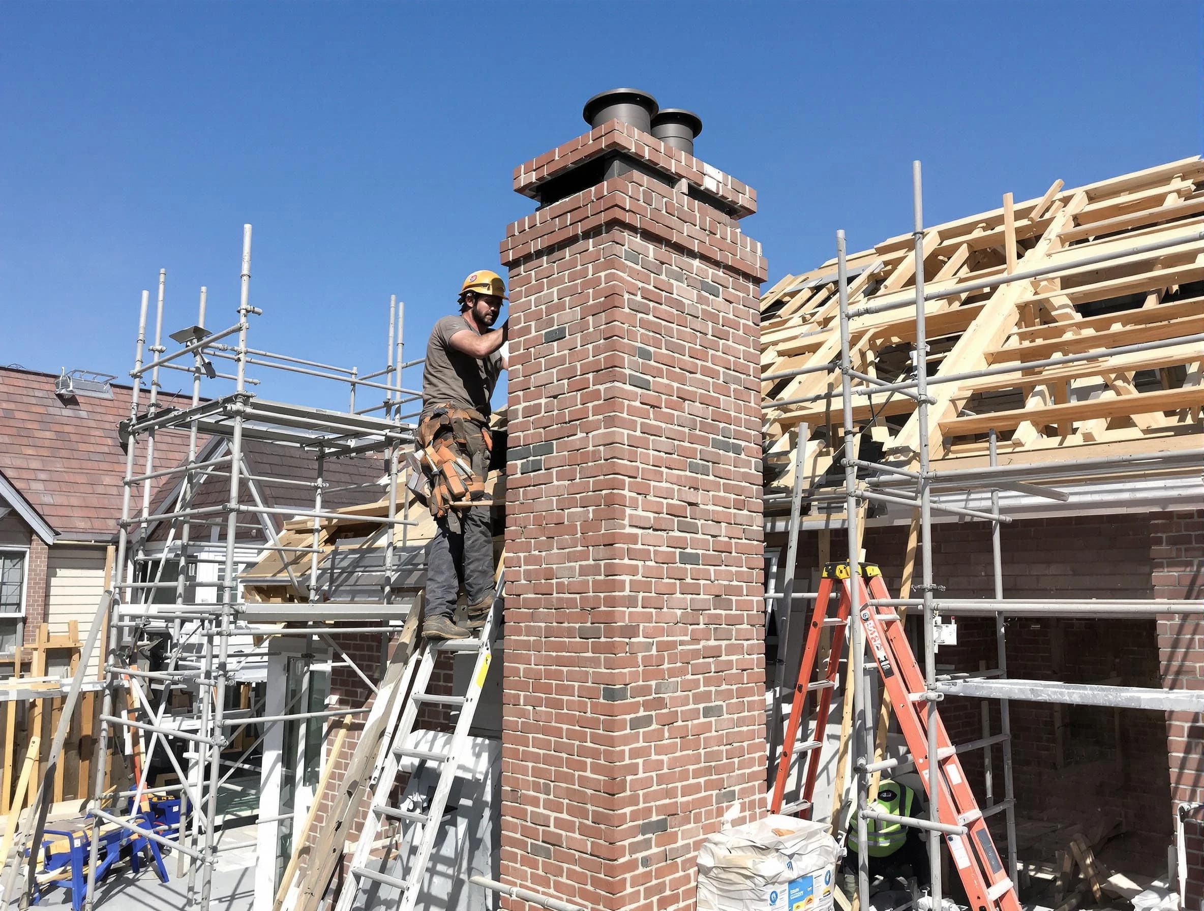 New chimney installation completed by Leominster Chimney Sweep in Leominster, MA