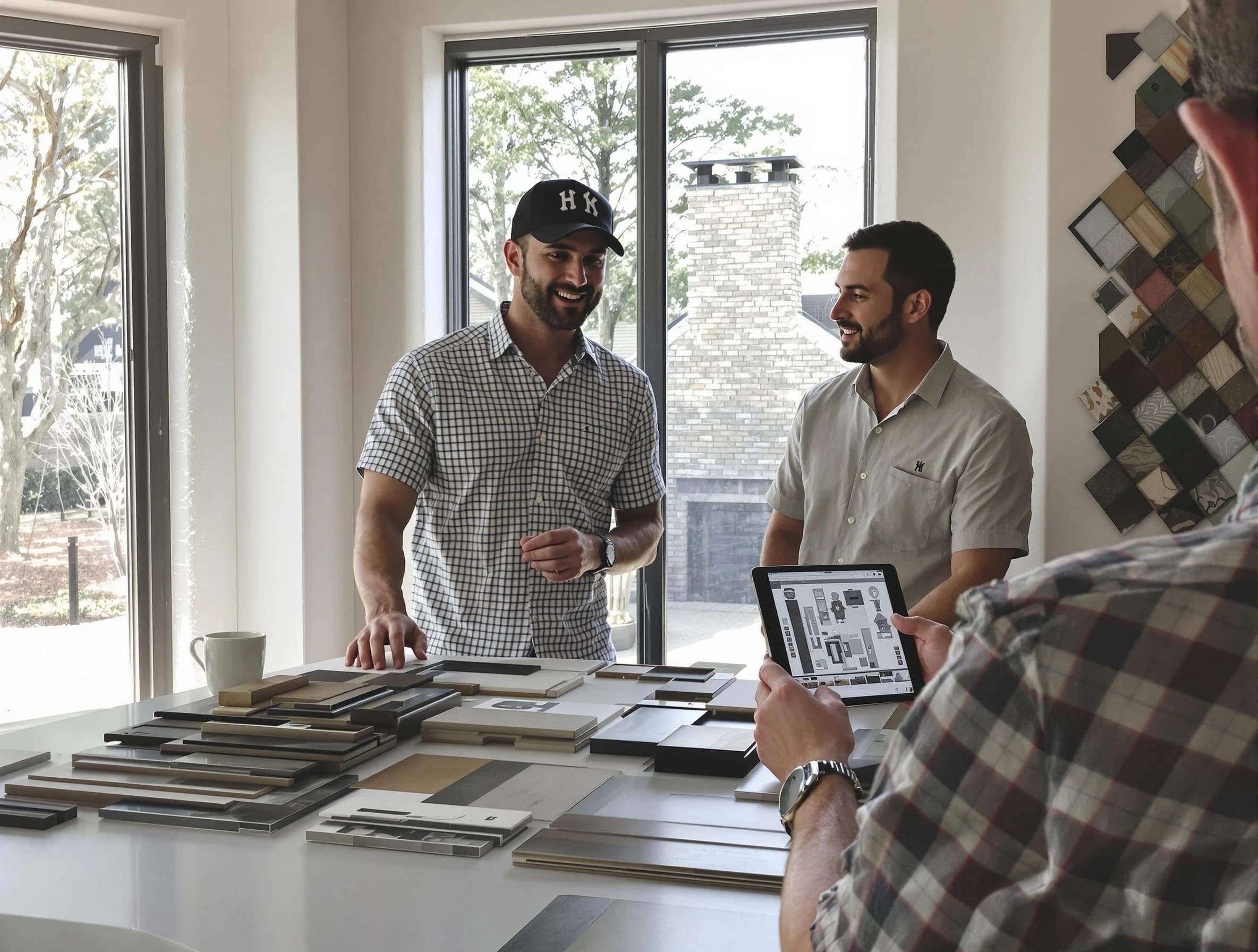 Leominster Chimney Sweep remodeling a chimney and fireplace in Leominster, MA