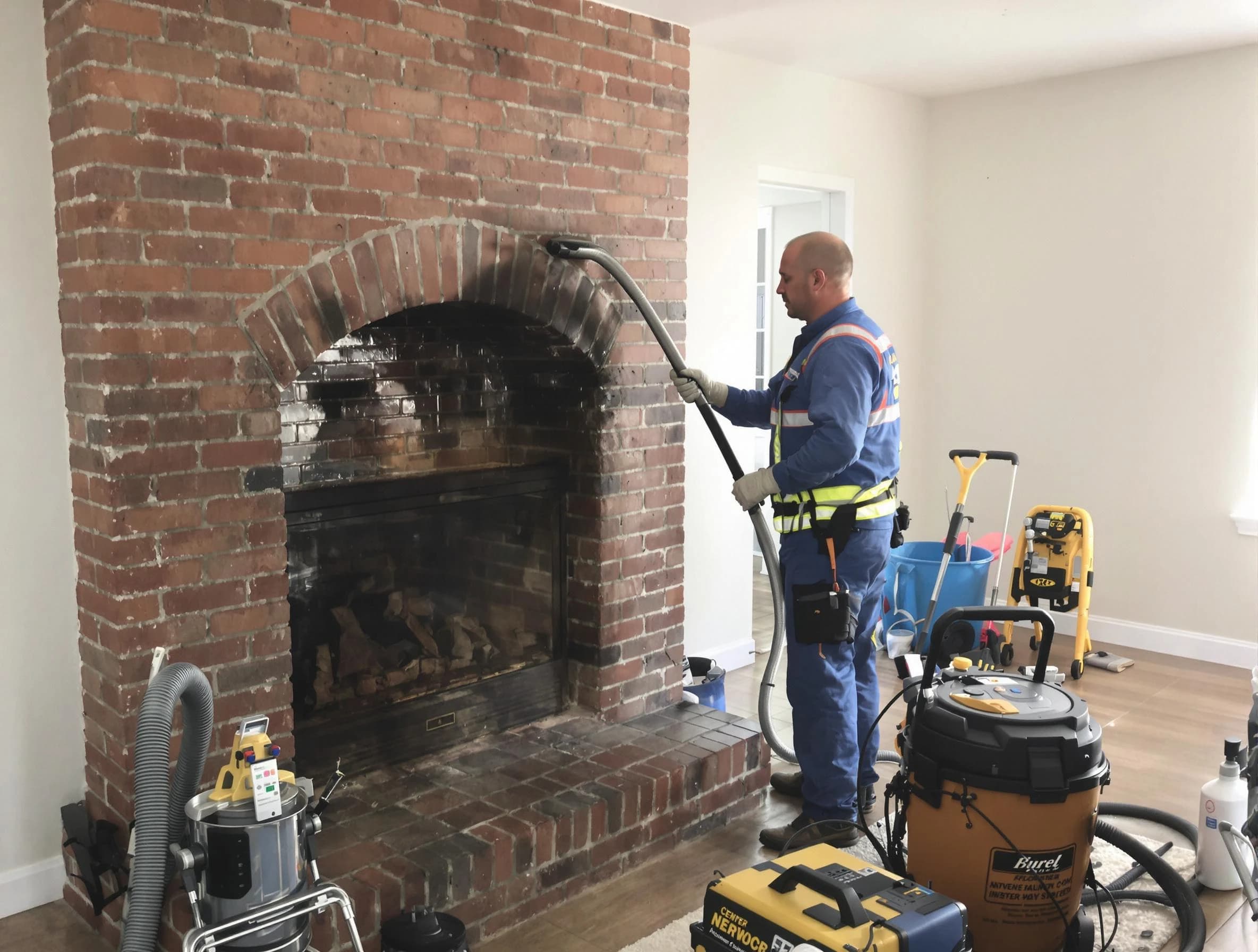 Leominster Chimney Sweep expert performing detailed chimney sweep in Leominster, MA