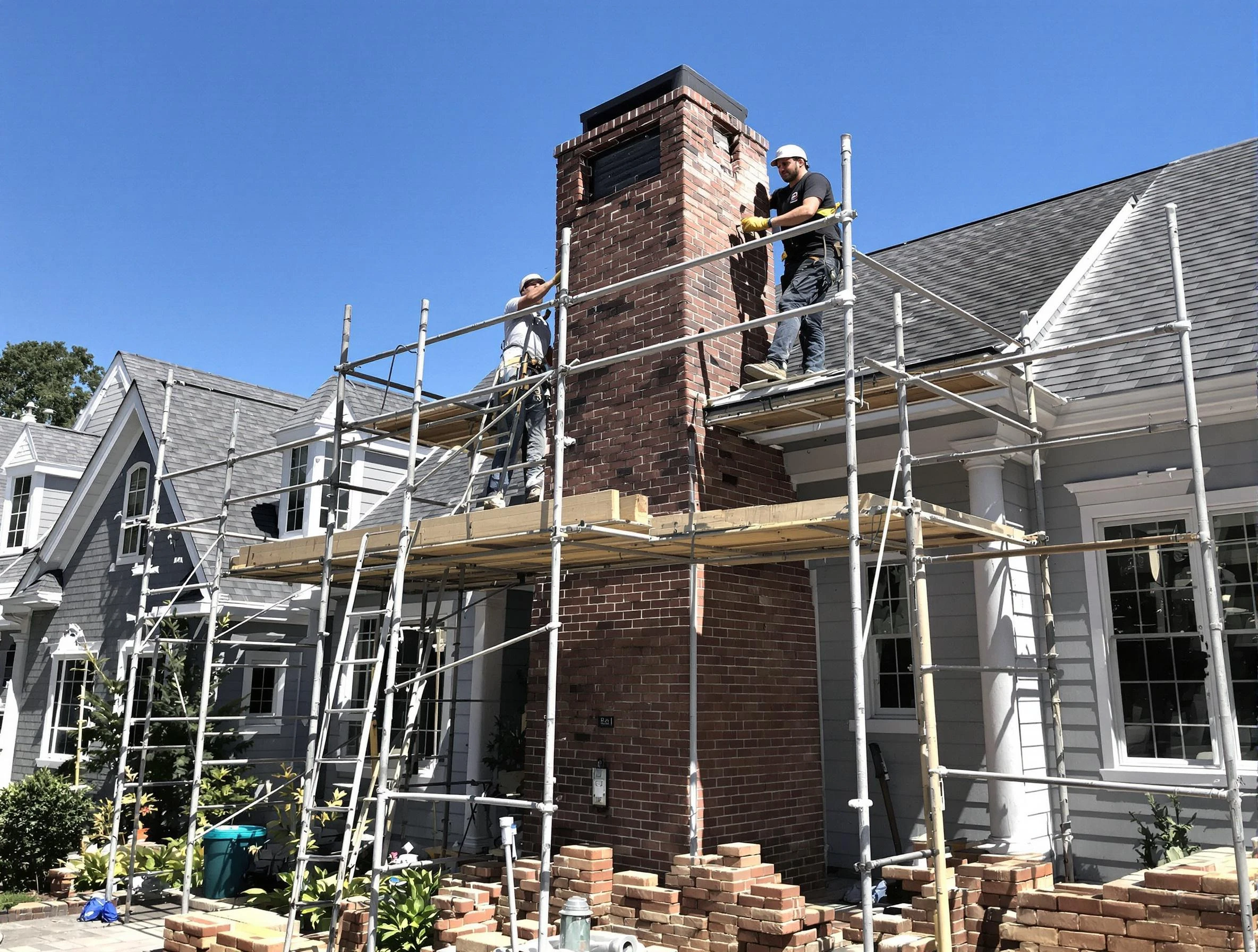 Chimney Rebuilding in Leominster